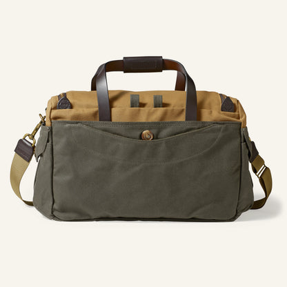 FILSON HERITAGE SPORTSMAN BAG - TAN/OTTER GREEN