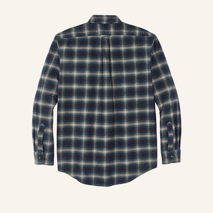 FILSON ALASKAN GUIDE SHIRT - NAVY PINE BRONZE PLAID