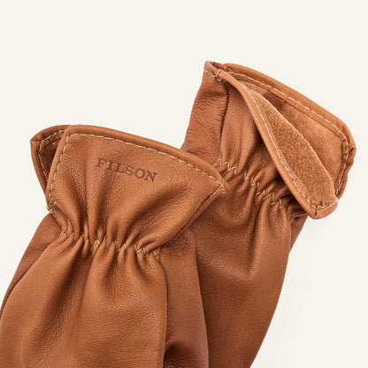 FILSON ORIGINAL GOATSKIN GLOVES - Saddle Brown