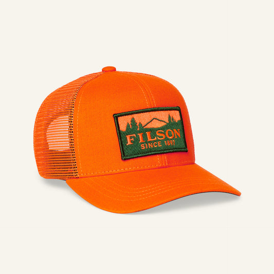 FILSON LOGGER MESH CAP - BLAZE ORANGE