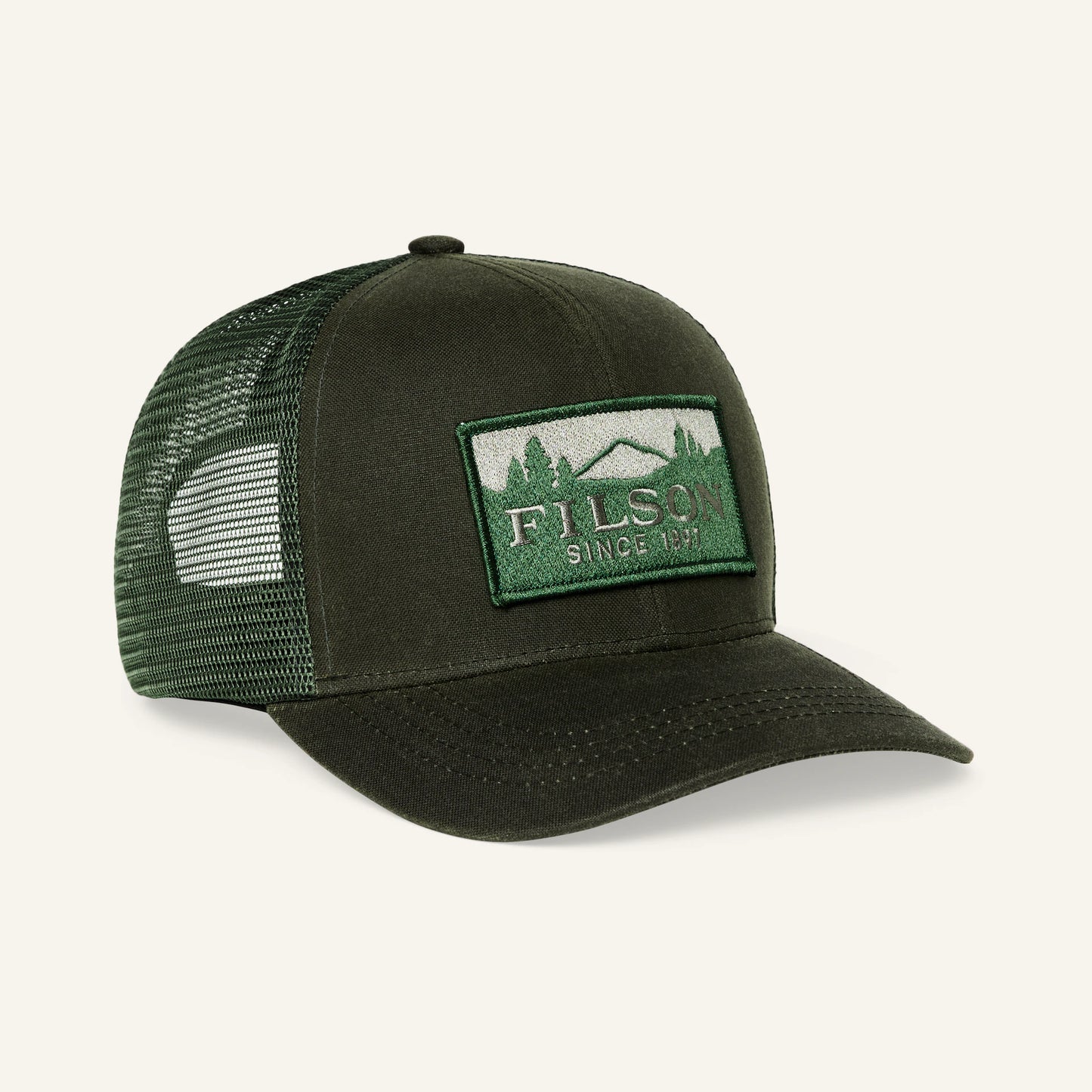 FILSON LOGGER MESH CAP - OTTER GREEN