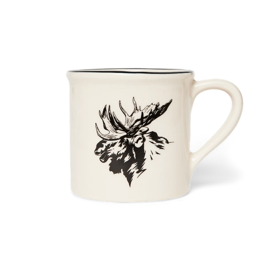 FILSON MOOSE STONEWARE MUG - NATURAL