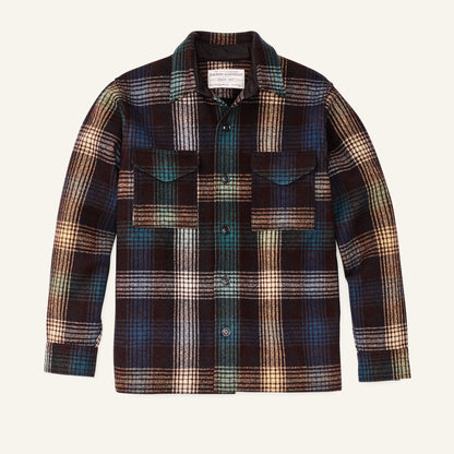 FILSON MACKINAW WOOL JAC-SHIRT - BLACK COFFEE