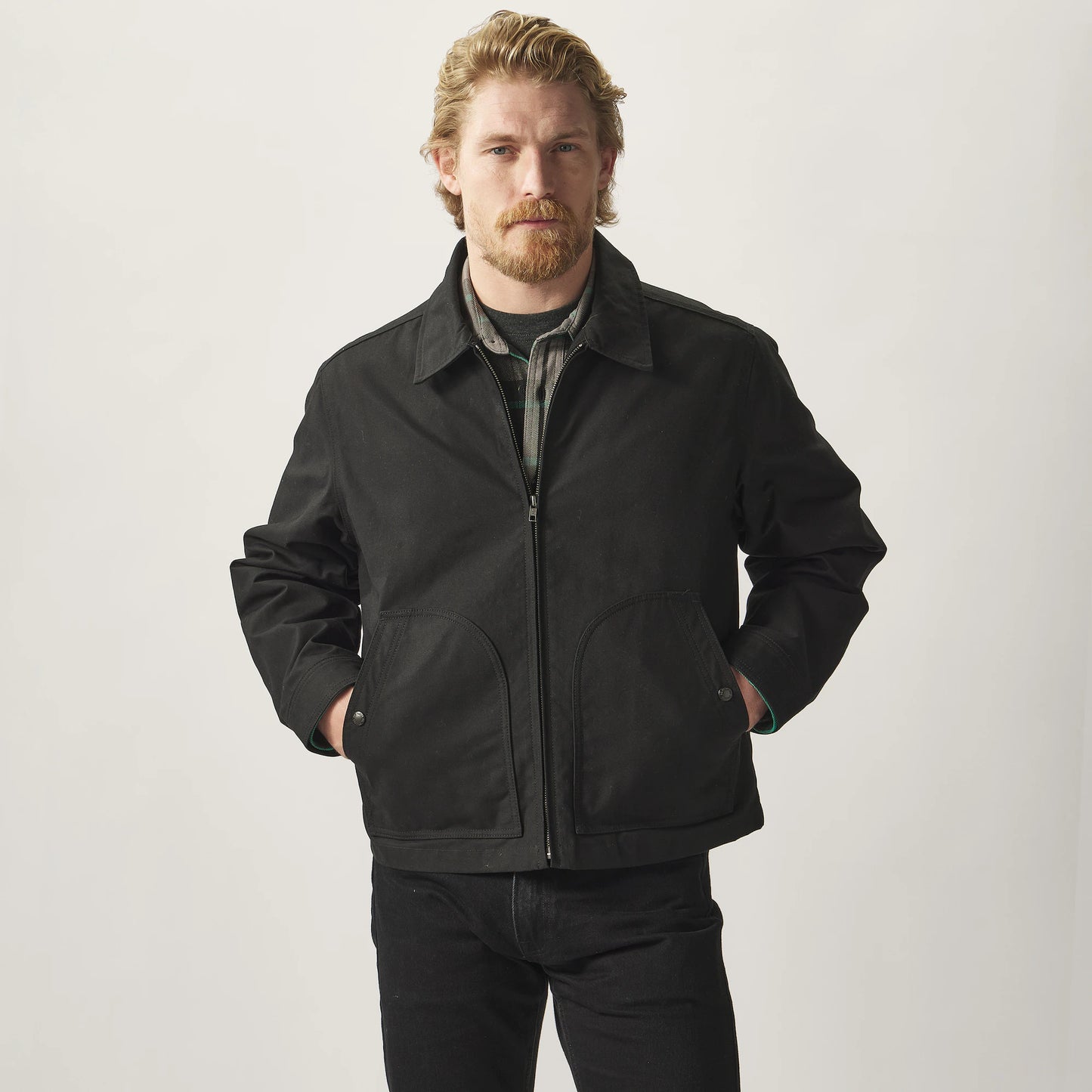 FILSON RANGER CREWMAN JACKET - BLACK NIGHT