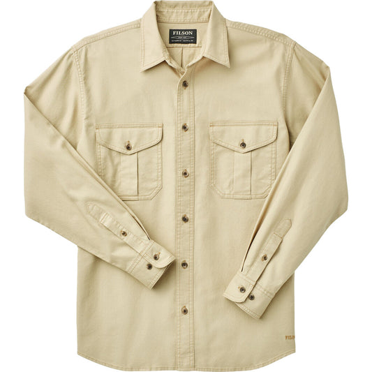 FILSON LIGHTWEIGHT ALASKAN GUIDE SHIRT - LIGHT KHAKI