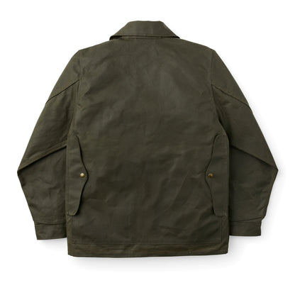 FILSON TIN CLOTH CRUISER JACKET - OTTER GREEN