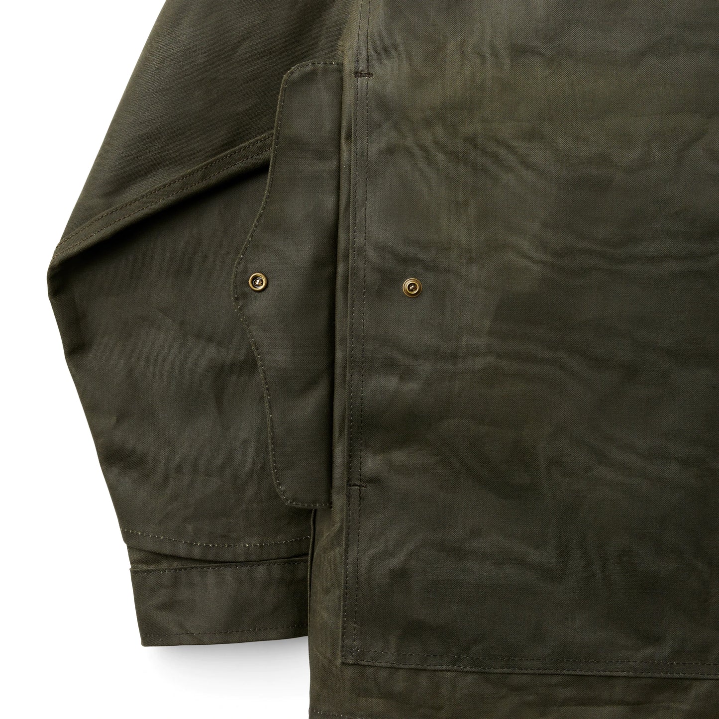 FILSON TIN CLOTH CRUISER JACKET - OTTER GREEN