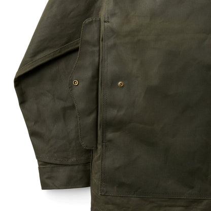 FILSON TIN CLOTH CRUISER JACKET - OTTER GREEN
