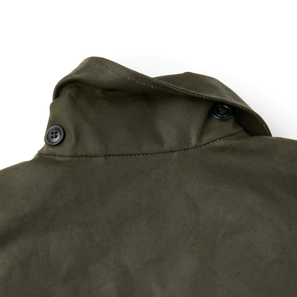 FILSON TIN CLOTH CRUISER JACKET - OTTER GREEN