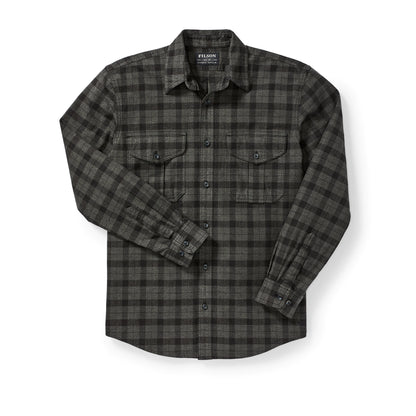 FILSON ALASKAN GUIDE SHIRT - Heather Gray/Black Plaid