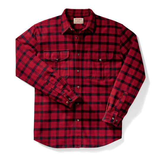 FILSON ALASKAN GUIDE SHIRT - RED/BLACK