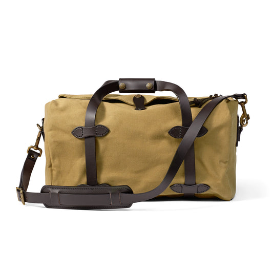 FILSON SMALL RUGGED TWILL DUFFLE BAG - TAN