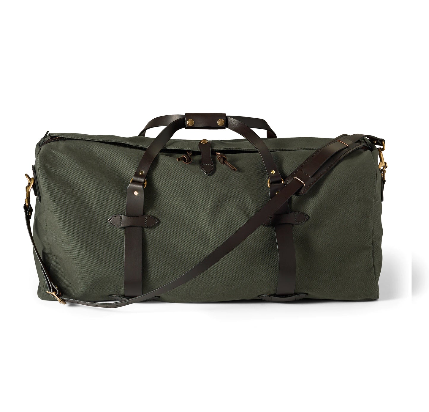 FILSON LARGE RUGGED TWILL DUFFLE BAG - Otter Green