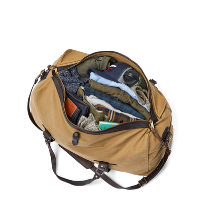 FILSON LARGE RUGGED TWILL DUFFLE BAG - TAN