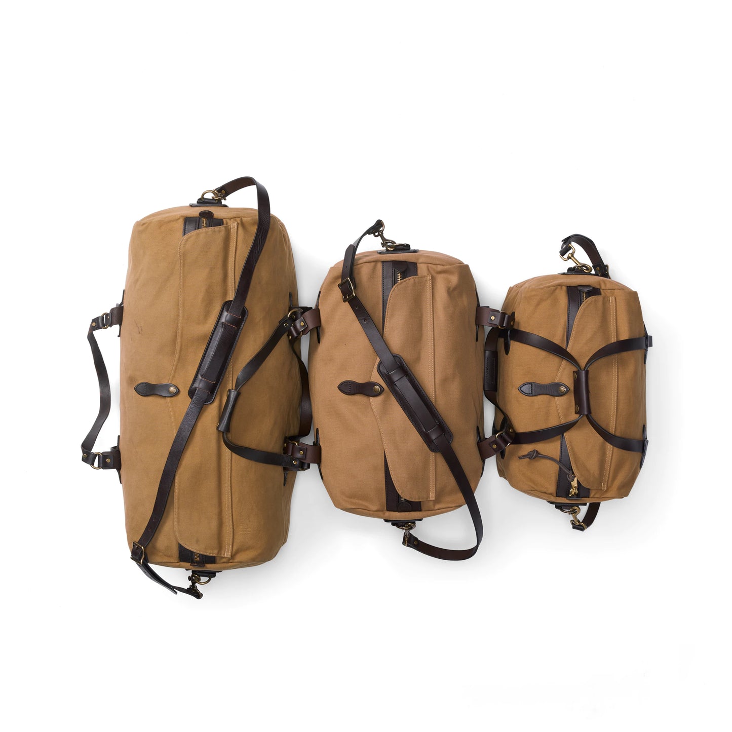 FILSON LARGE RUGGED TWILL DUFFLE BAG - TAN