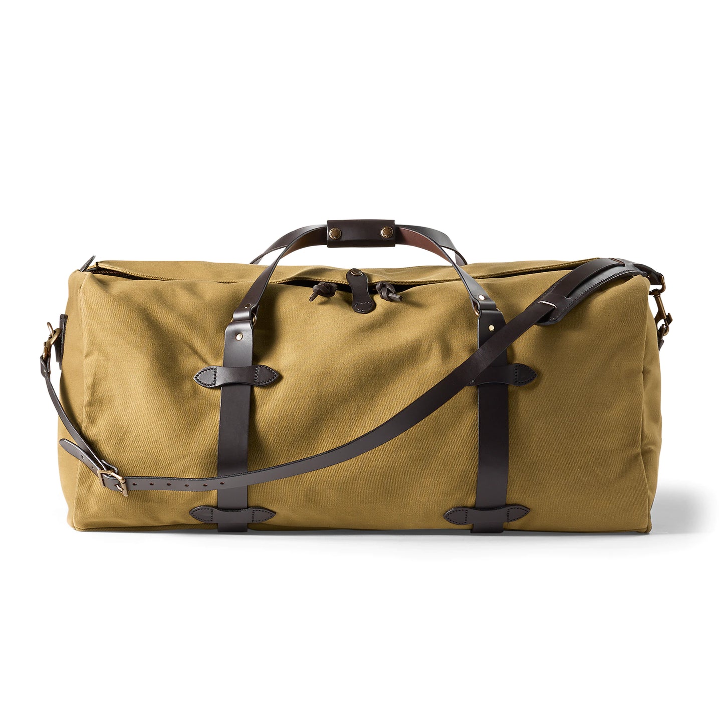 FILSON LARGE RUGGED TWILL DUFFLE BAG - TAN