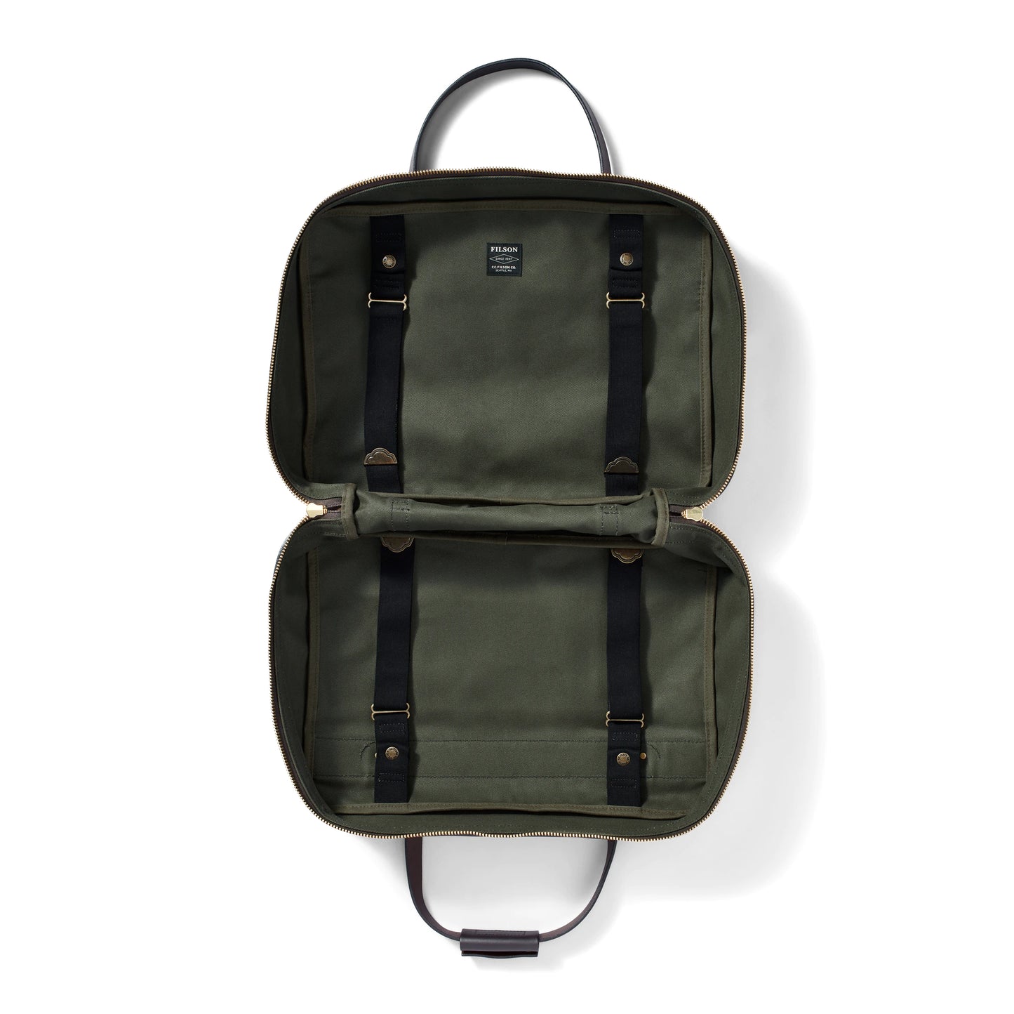 FILSON SMALL RUGGED TWILL PULLMAN SUITCASE - Otter Green