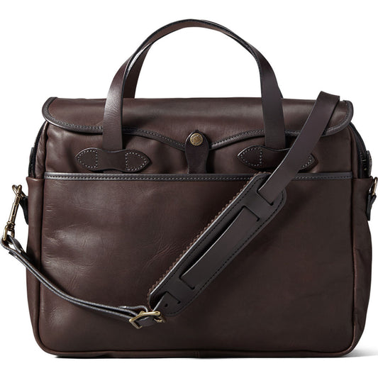 FILSON WEATHERPROOF LEATHER ORIGINAL BRIEFCASE - SIERRA BROWN