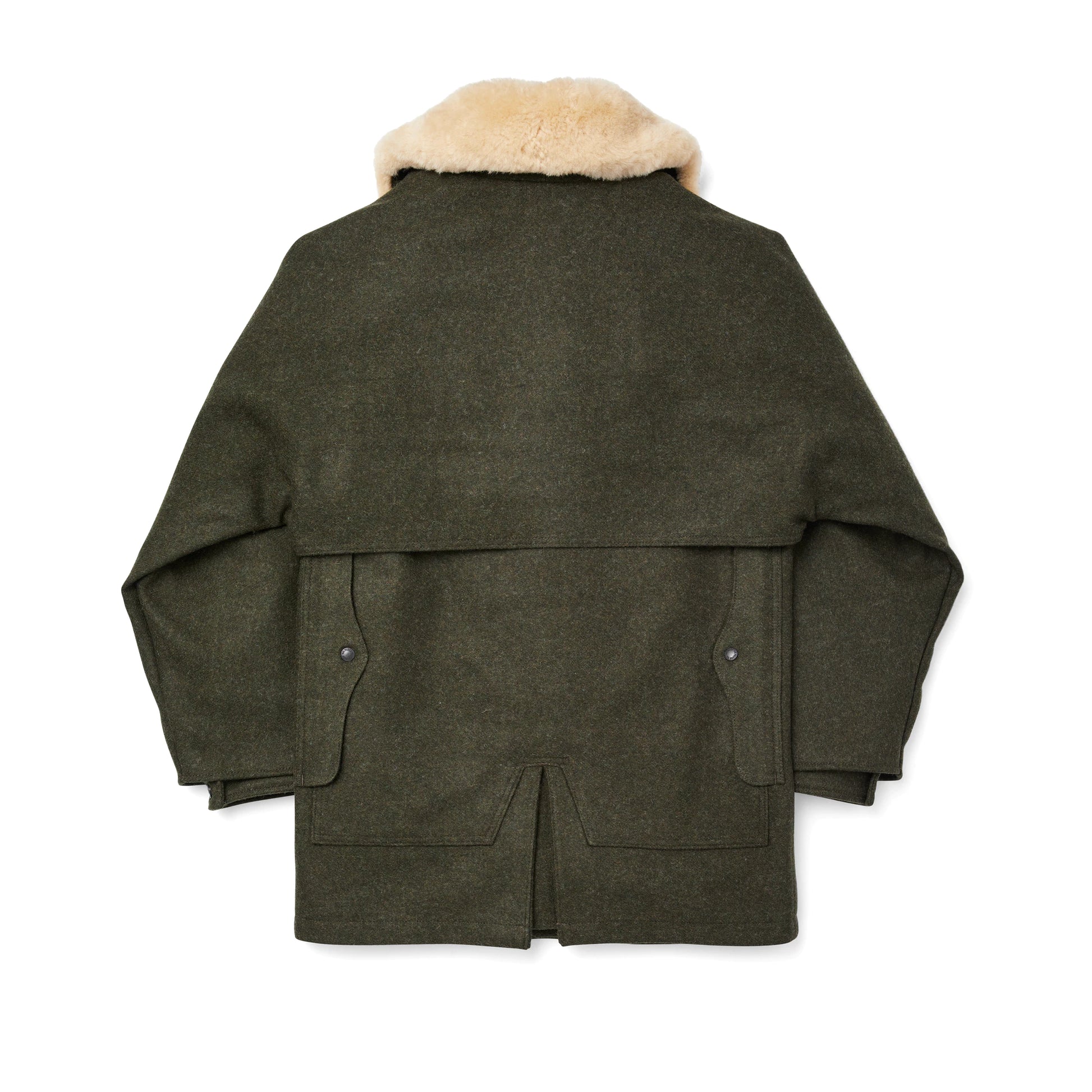 FILSON LINED MACKINAW WOOL PACKER COAT - Forest Green – GaintGaint.com