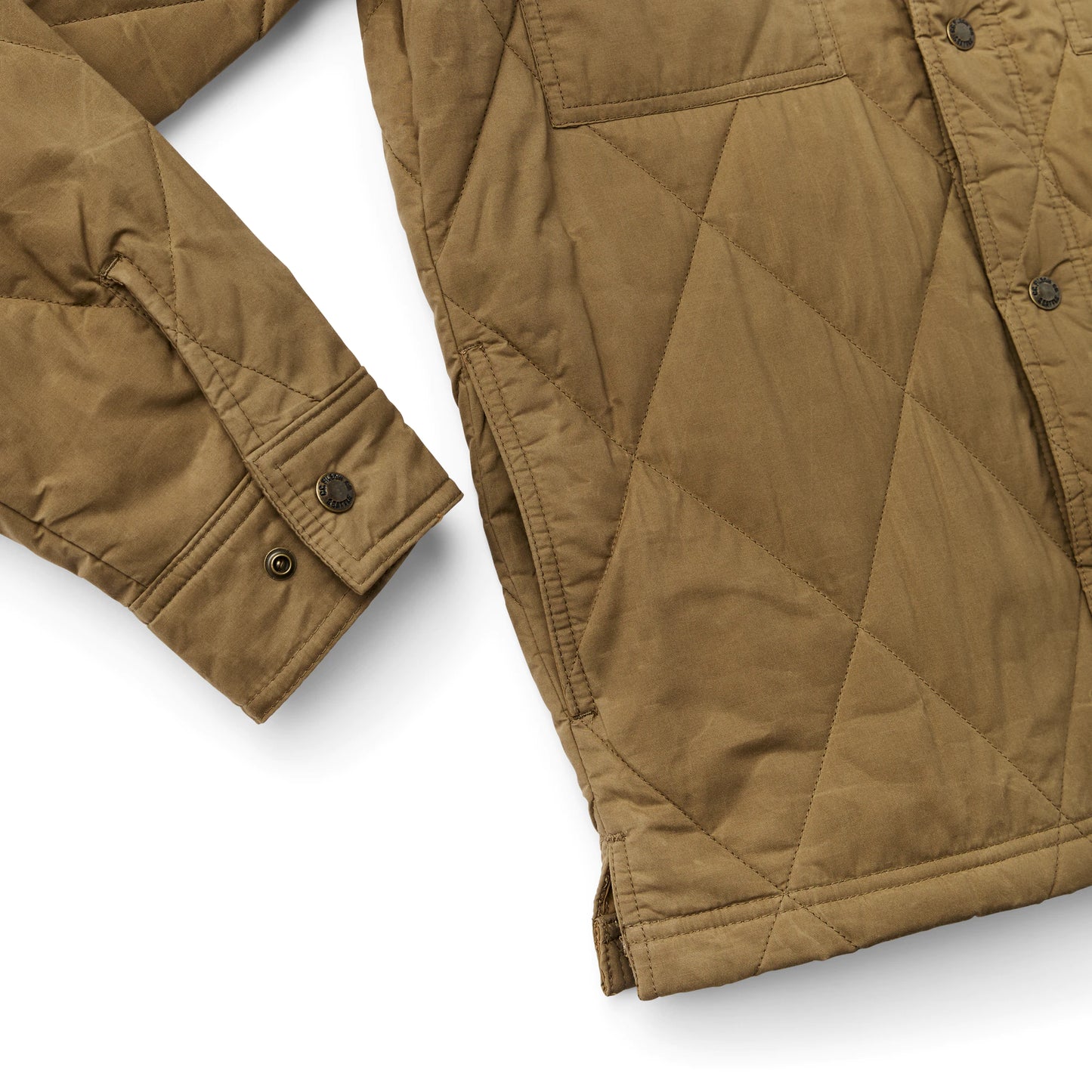 FILSON HYDER QUILTED JAC-SHIRT - Tan
