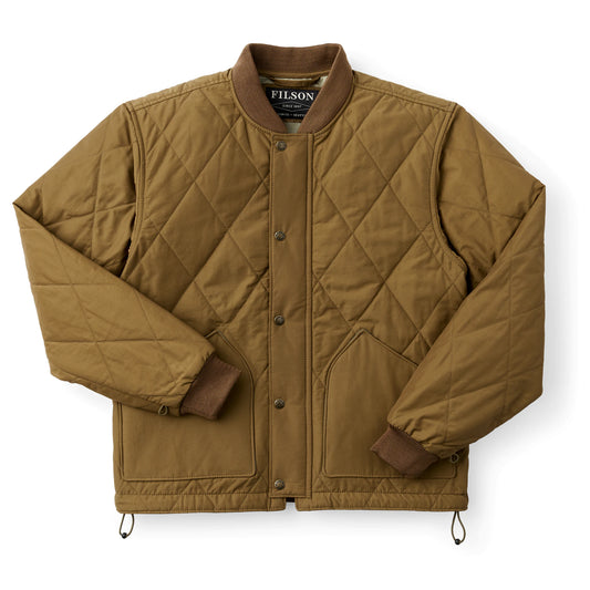 FILSON QUILTED PACK JACKET - TAN