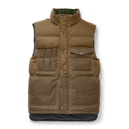 FILSON DOWN CRUISER VEST - Dark Tan