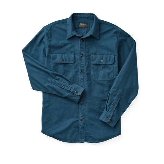 FILSON FIELD FLANNEL SHIRT - Legion Blue