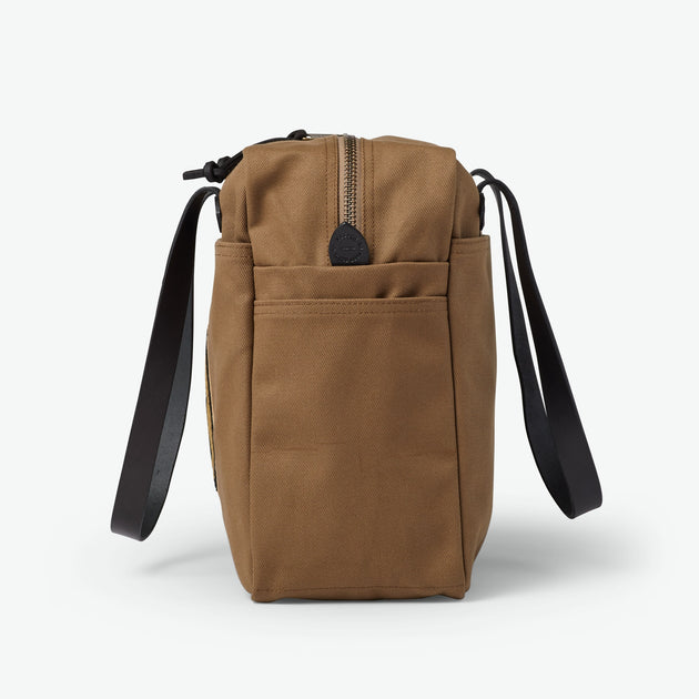 FILSON SMOKEY BEAR TOTE BAG - SEPIA