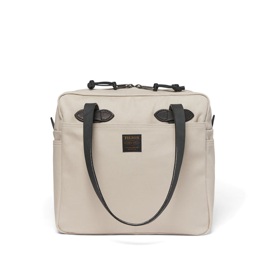 FILSON RUGGED TWILL TOTE BAG WITH ZIPPER - Twine