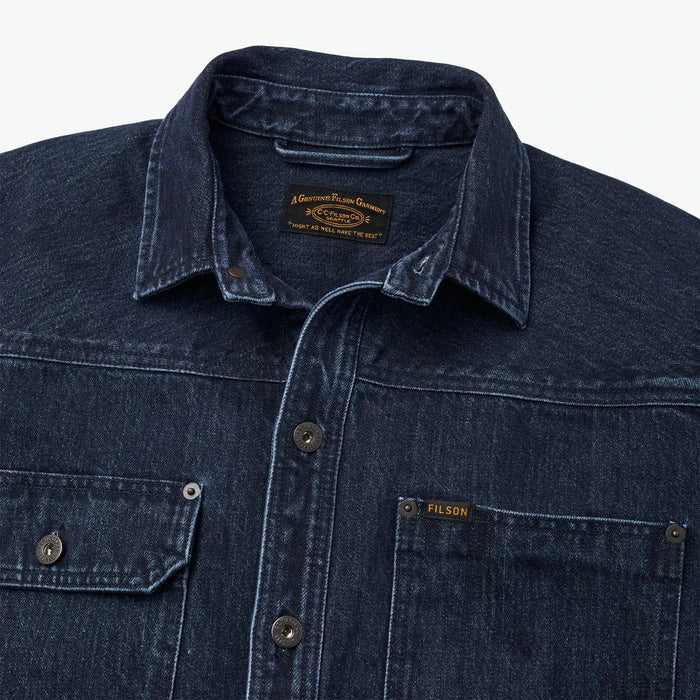 FILSON DENIM WORK SHIRT - RINSE INDIGO