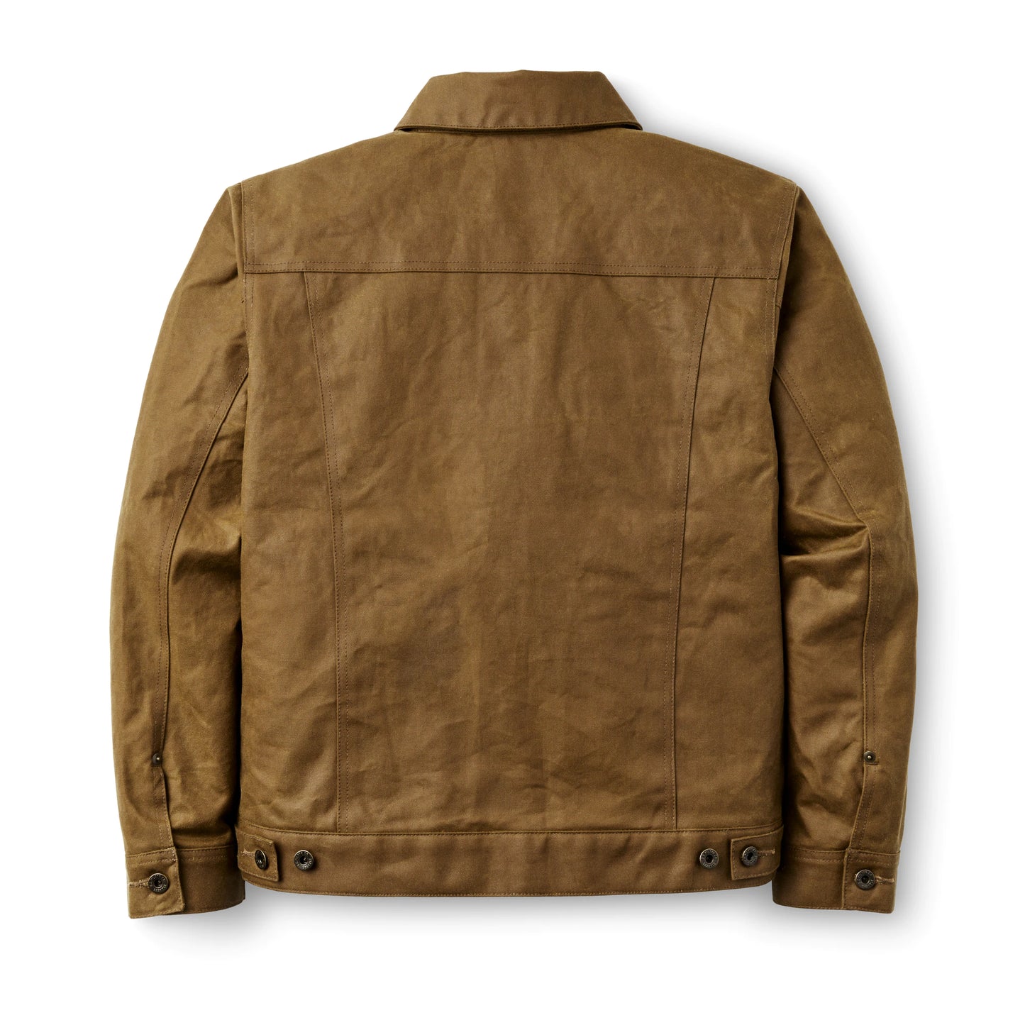 FILSON TIN CLOTH SHORT LINED CRUISER JACKET - Dark Tan