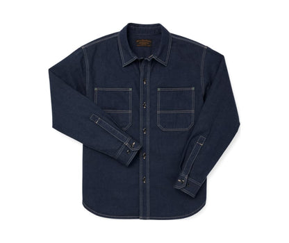 FILSON CLARKSTON DENIM SHIRT - DARK INDIGO