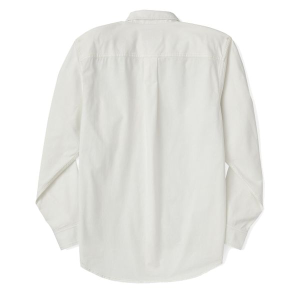 FILSON CHAMBRAY BUTTON-DOWN SHIRT - WHITE CHAMBRAY