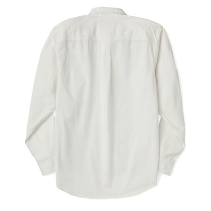 FILSON CHAMBRAY BUTTON-DOWN SHIRT - WHITE CHAMBRAY