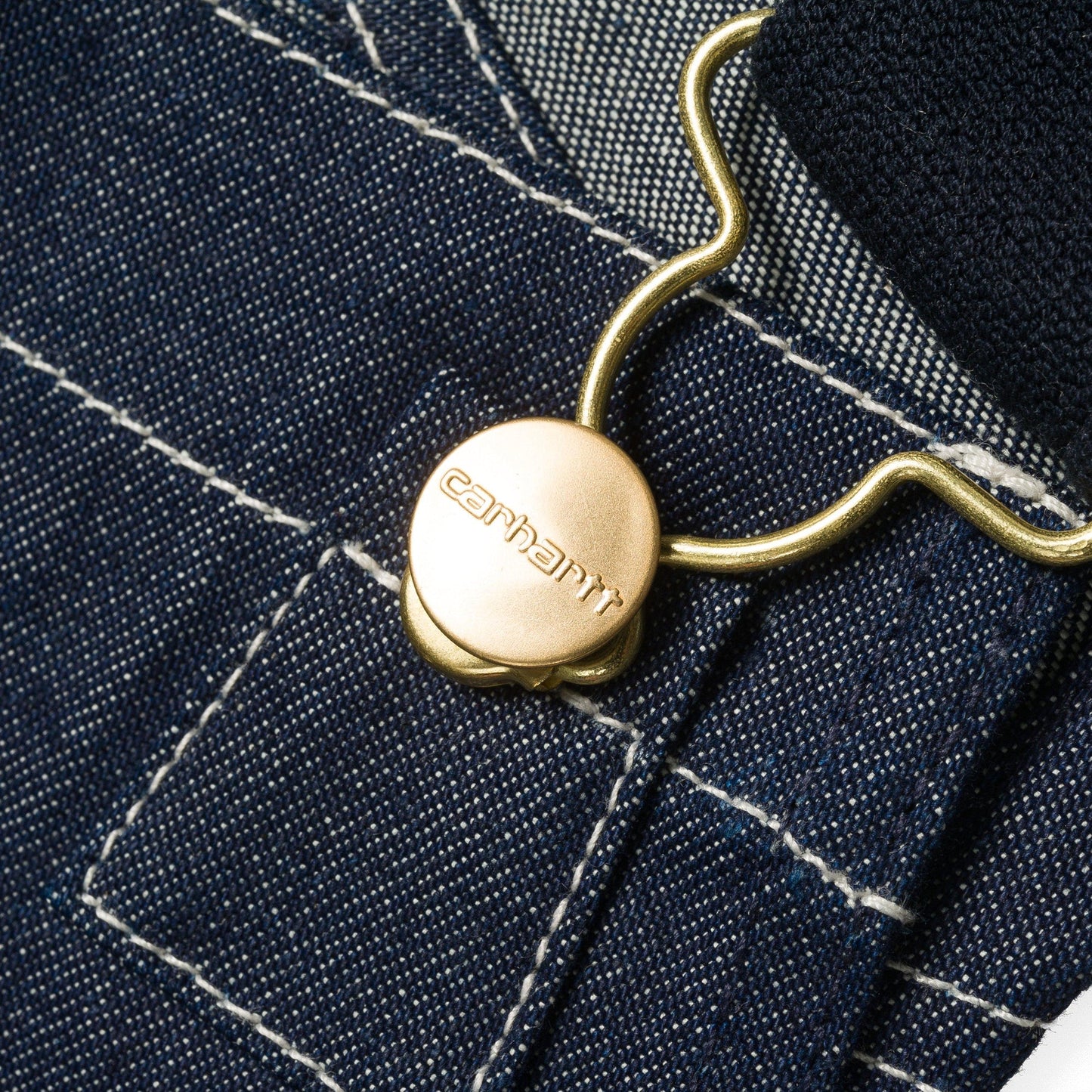 CARHARTT WIP BIB OVERALL - DENIM - BLUE RIGID