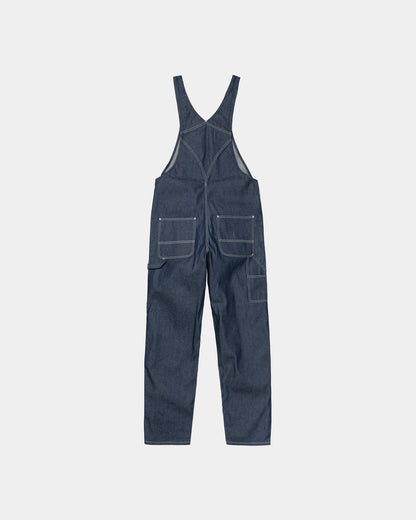 CARHARTT WIP BIB OVERALL - DENIM - BLUE RIGID