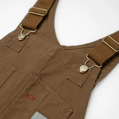 CARHARTT WIP BIB OVERALL - HAMILTON BROWN RINSED