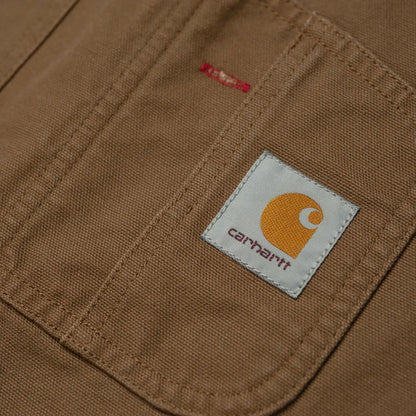 CARHARTT WIP BIB OVERALL - HAMILTON BROWN RINSED