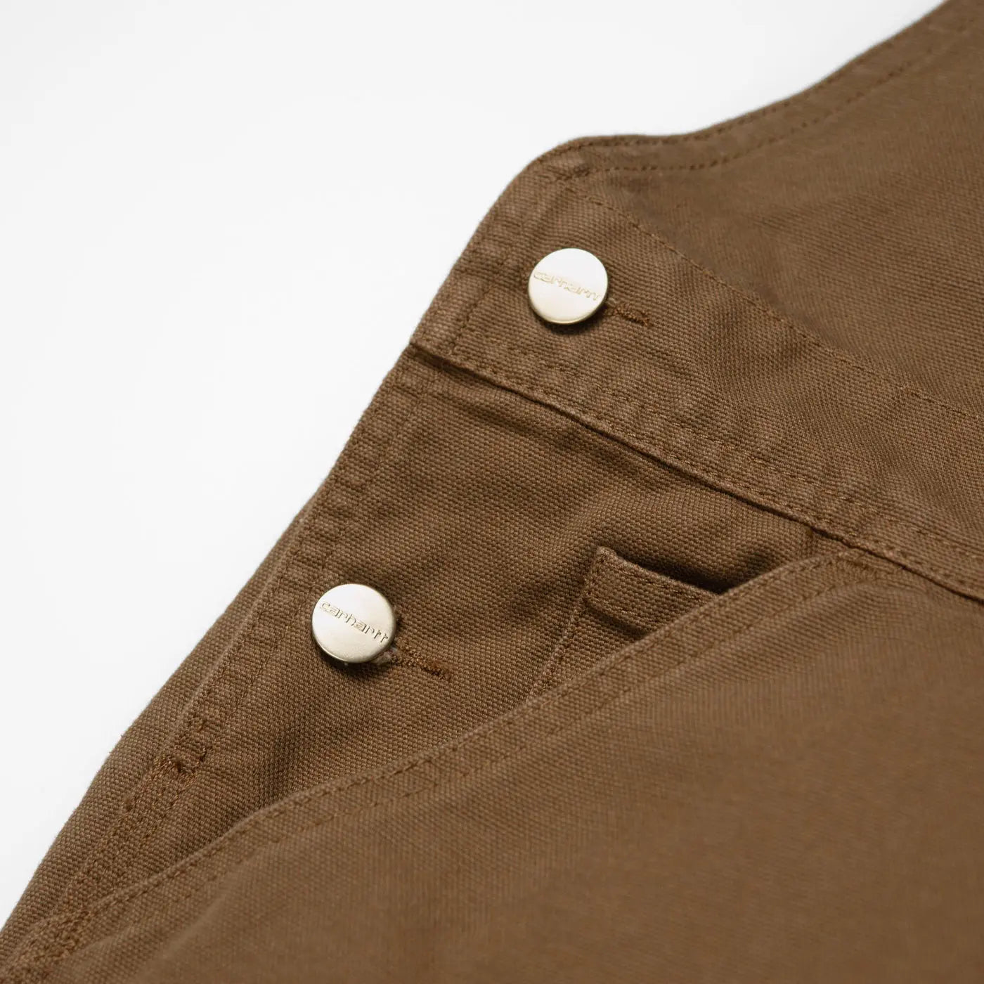 CARHARTT WIP BIB OVERALL - HAMILTON BROWN RINSED