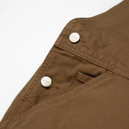 CARHARTT WIP BIB OVERALL - HAMILTON BROWN RINSED
