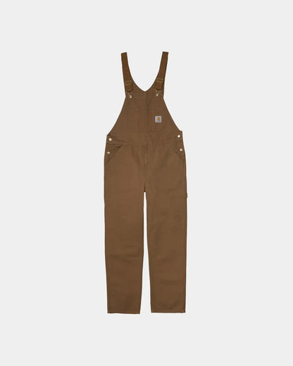 CARHARTT WIP BIB OVERALL - HAMILTON BROWN RINSED