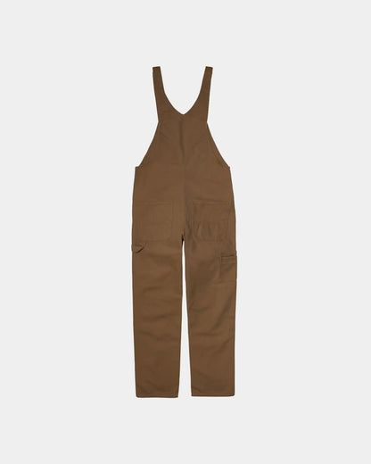 CARHARTT WIP BIB OVERALL - HAMILTON BROWN RINSED