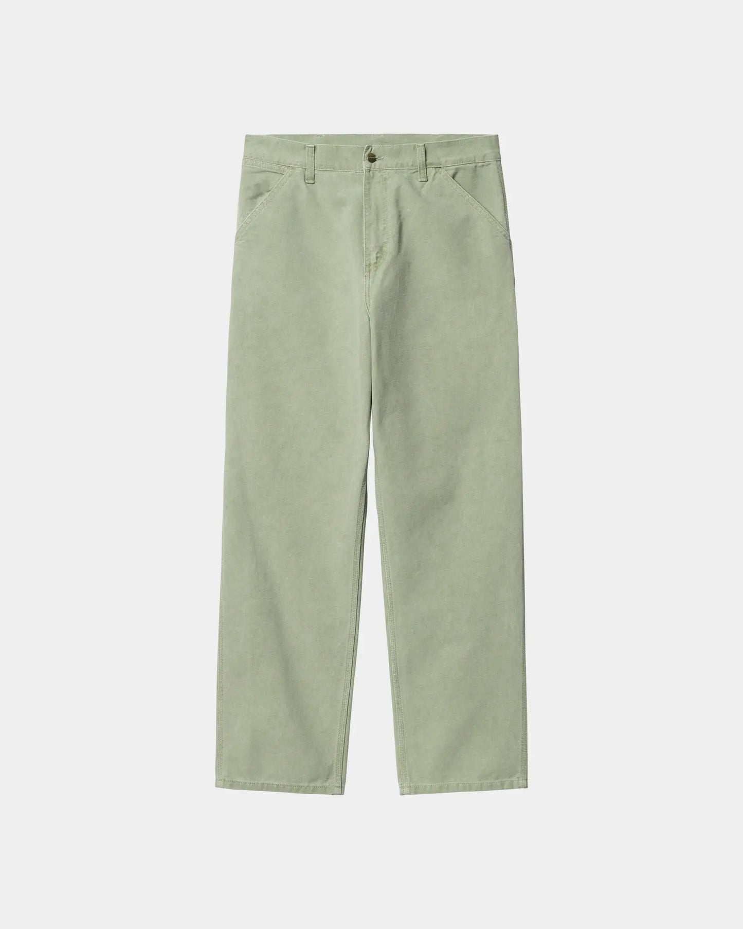CARHARTT WIP Single Knee Pant - Pale Spearmint Faded