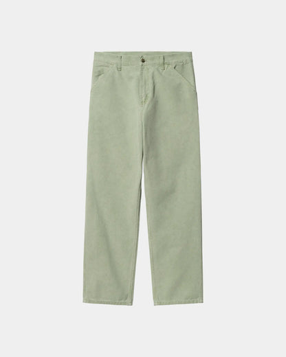CARHARTT WIP Single Knee Pant - Pale Spearmint Faded