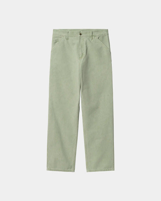 CARHARTT WIP Single Knee Pant - Pale Spearmint Faded