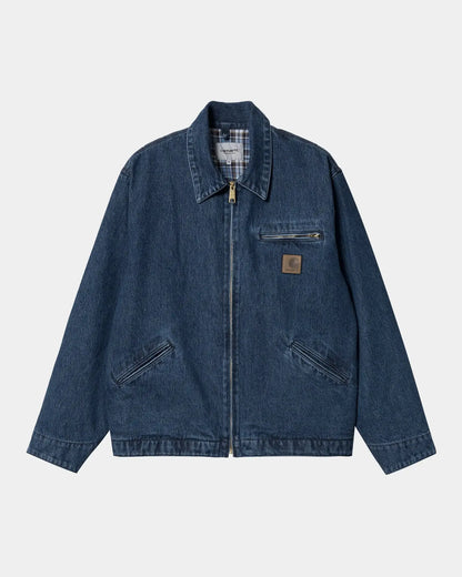 CARHARTT WIP RIDER JACKET - BLUE STONE WASHED