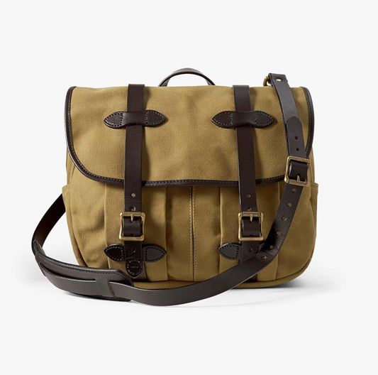 FILSON MEDIUM RUGGED TWILL FIELD BAG - TAN