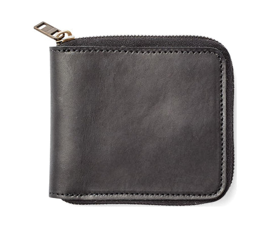 FILSON DAWSON LEATHER WALLET - BLACK