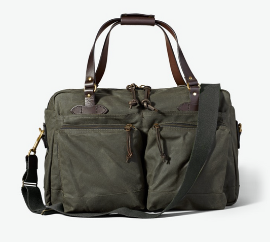 FILSON 48-HOUR TIN CLOTH DUFFLE BAG - OTTER GREEN