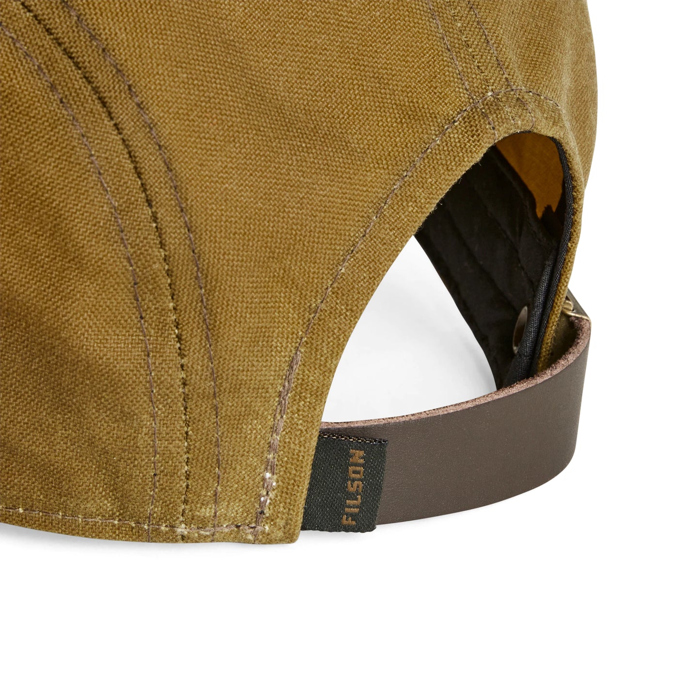 FILSON SHORT DUCKBILL CAP - Dark Tan